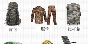 The use of camouflage oxford cloth