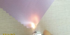 Development of flame retardant fabrics