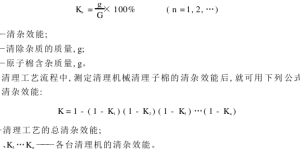 Seed Cotton Management Impact of Impurities in Seed Cotton on Ginning