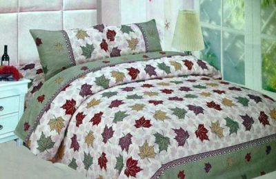 What is the count of the cotton quilt cover*