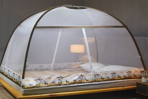 How to install a yurt mosquito net