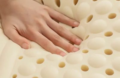 What should I do if my latex mattress smells