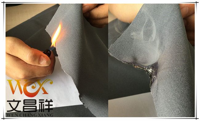 300D fire-retardant and flame-retardant cloth
