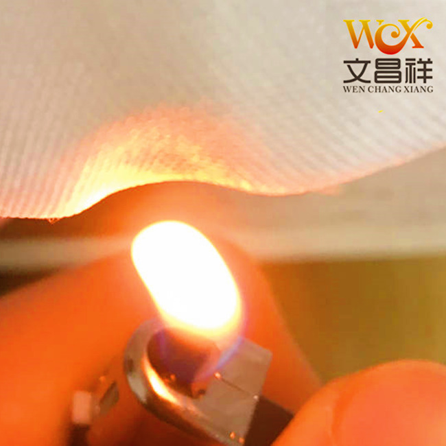 Fire-retardant and flame-retardant cloth
