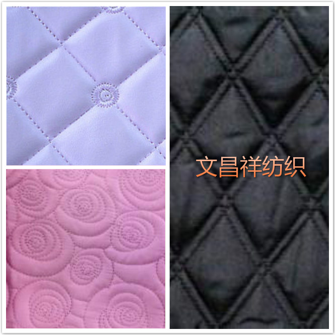 300D polyester taffeta-quilted cotton