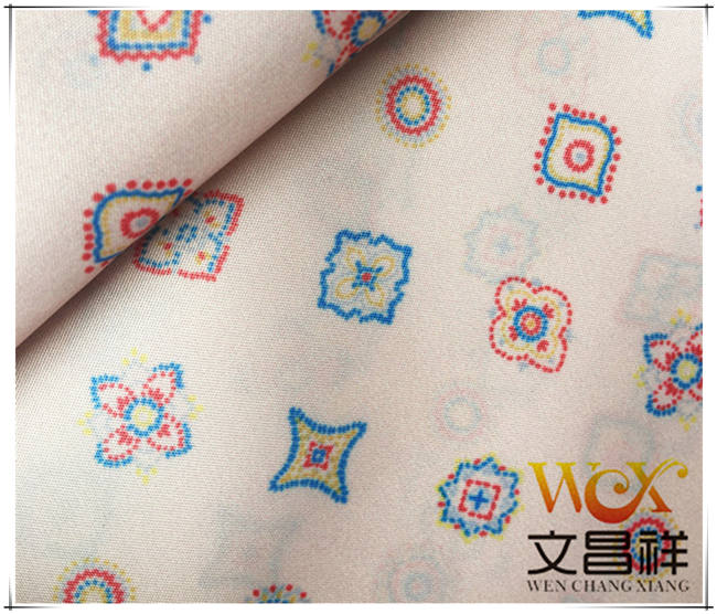 Polyester taffeta printing
