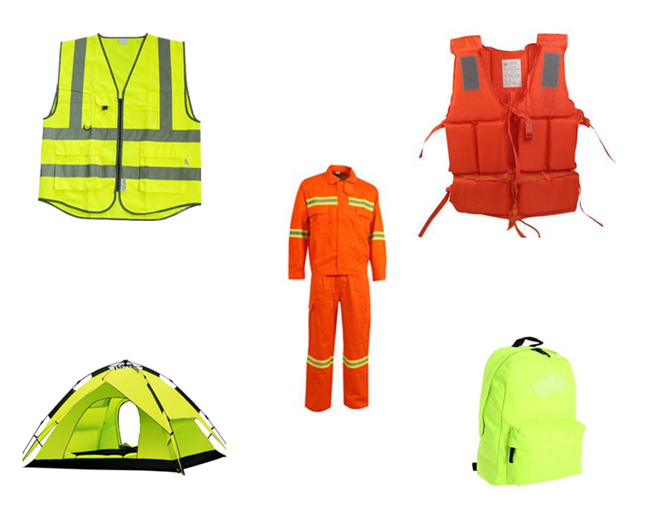 Fluorescent Oxford Cloth Fluorescent Oxford Cloth